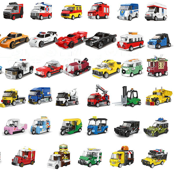 Lego Set Creator - Fai da te auto da corsa