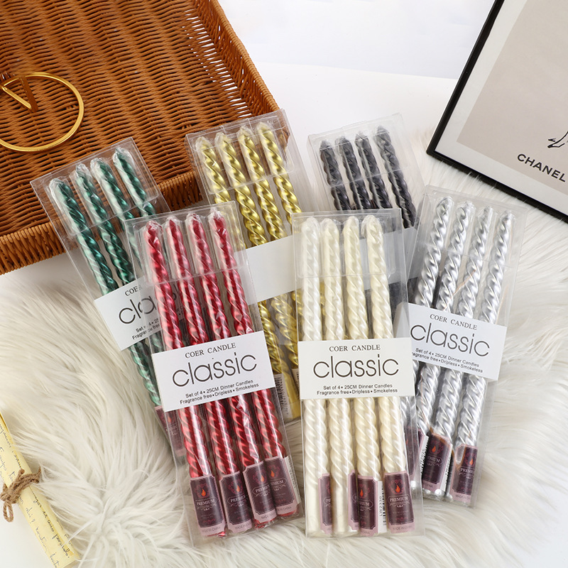 Candele a candeliere filettate - Holiday Candle Set recensione e prezzo