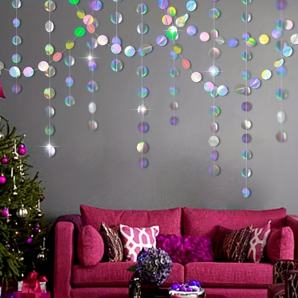 Ghirlande circolari iridescent - Tinsel Garland Decoration recensione e prezzo