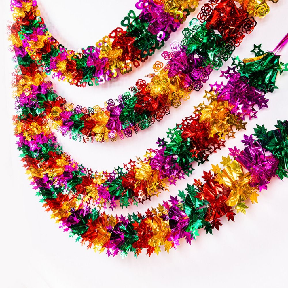 Ghirlande Natalizie 3D in Lami - Tinsel Garland Decoration recensione e prezzo