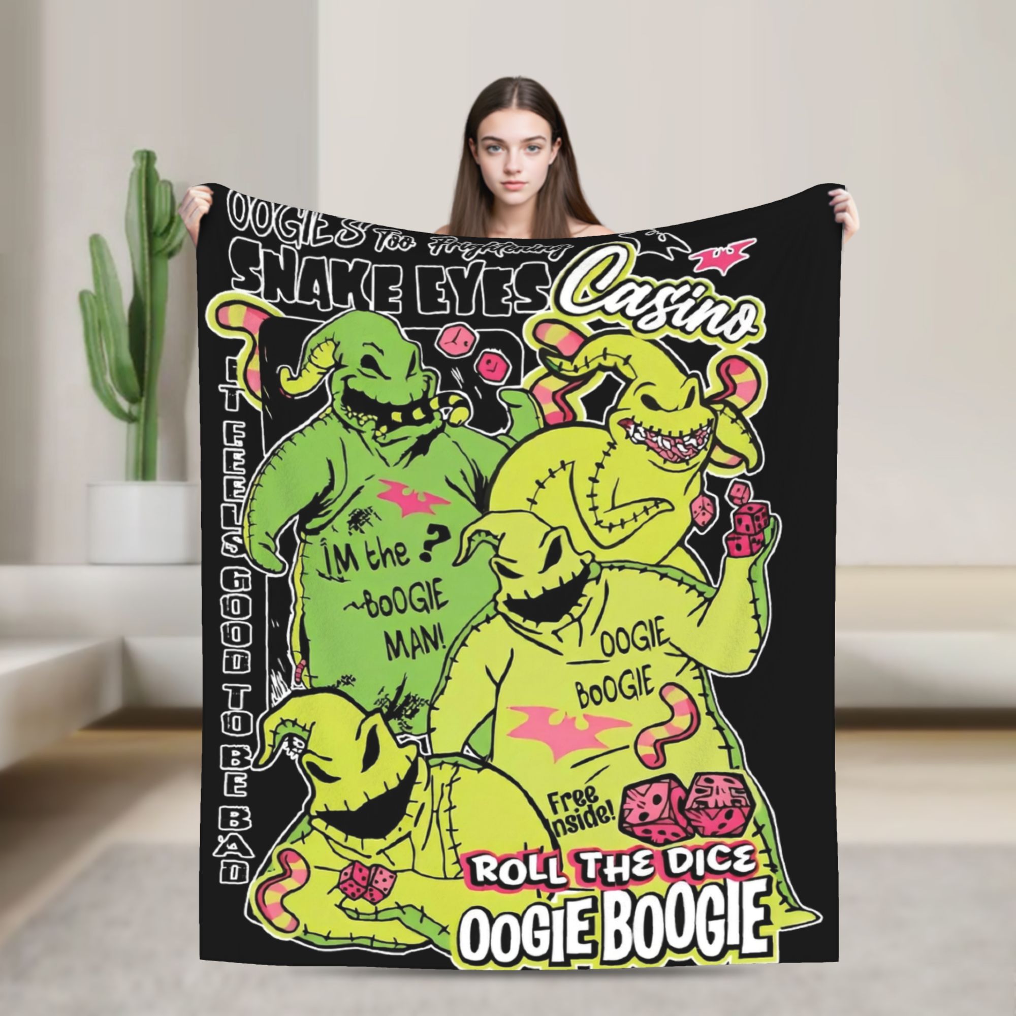 Coperta Nightmare Before Chris - Christmas Throw Blanket recensione e prezzo