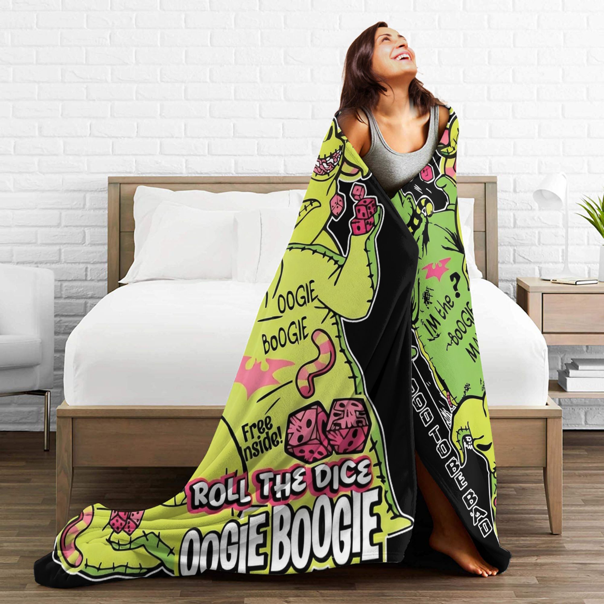 Coperta Nightmare Before Chris - Christmas Throw Blanket recensione e prezzo