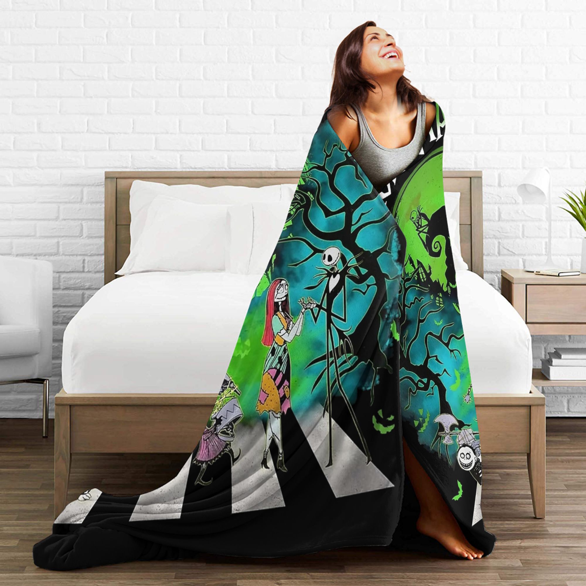 Coperta in Flanella Oogie Boog - Christmas Throw Blanket recensione e prezzo